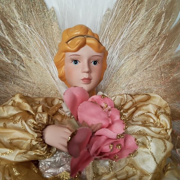 Christmas Tree Topper With Original Box Radiant Fiber Optic Angel Avon 2006 - Picture 5 of 16